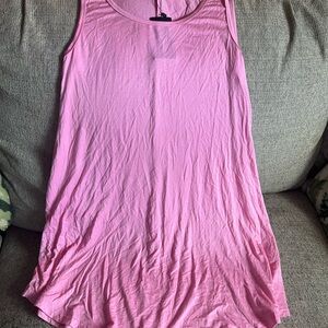 Elegant Pink Sleeveless Tank Top